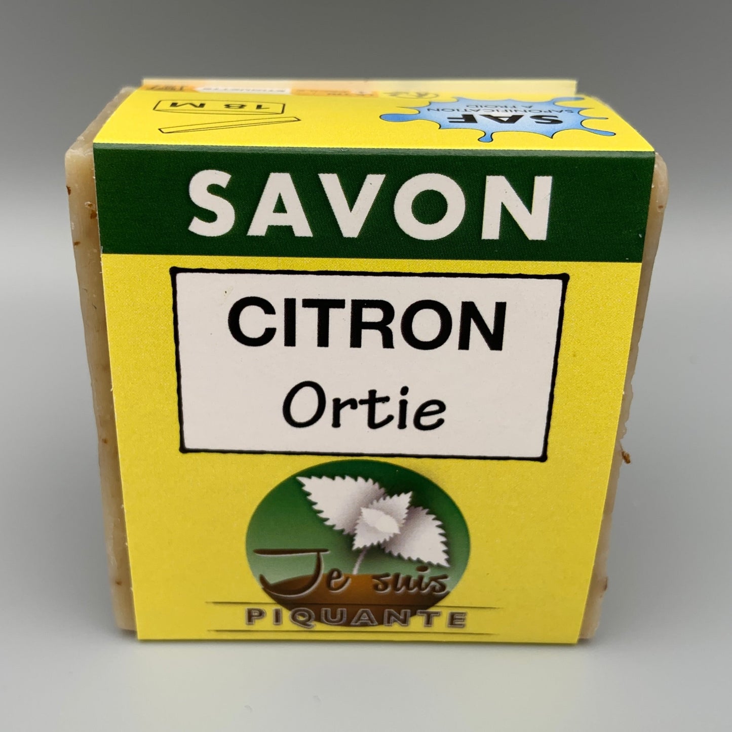 Savons Mains / Corps à l'Ortie CITRON