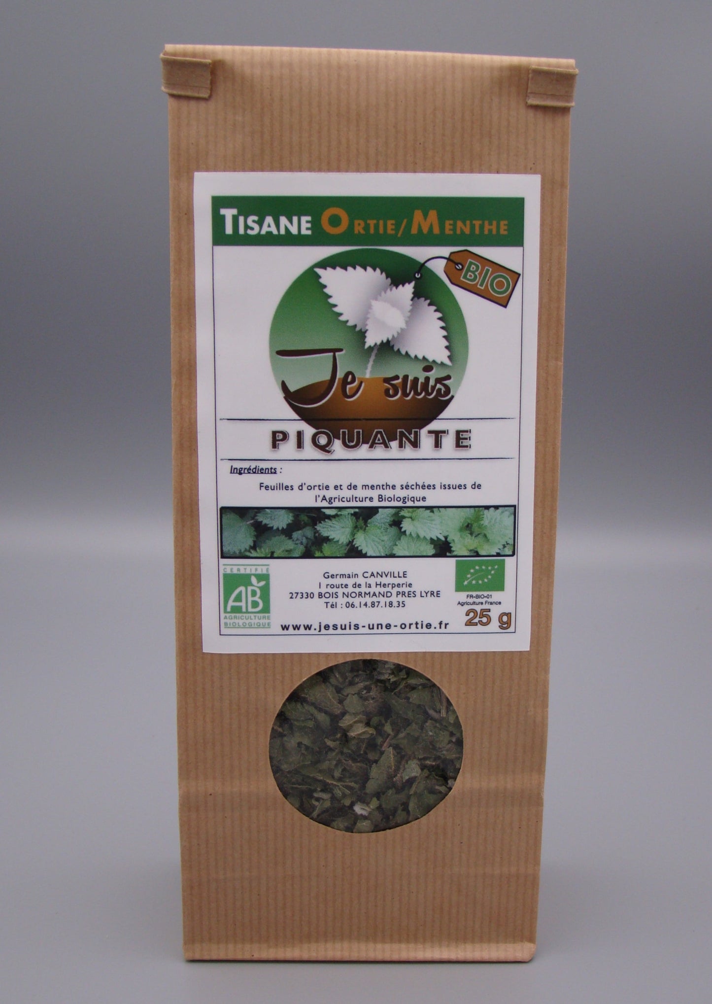 Tisane Ortie / Menthe Certifiée BIO